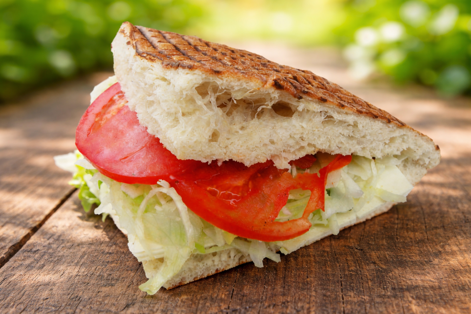 Verschiedene Drehfleisch-Sandwiches auf einem Tisch